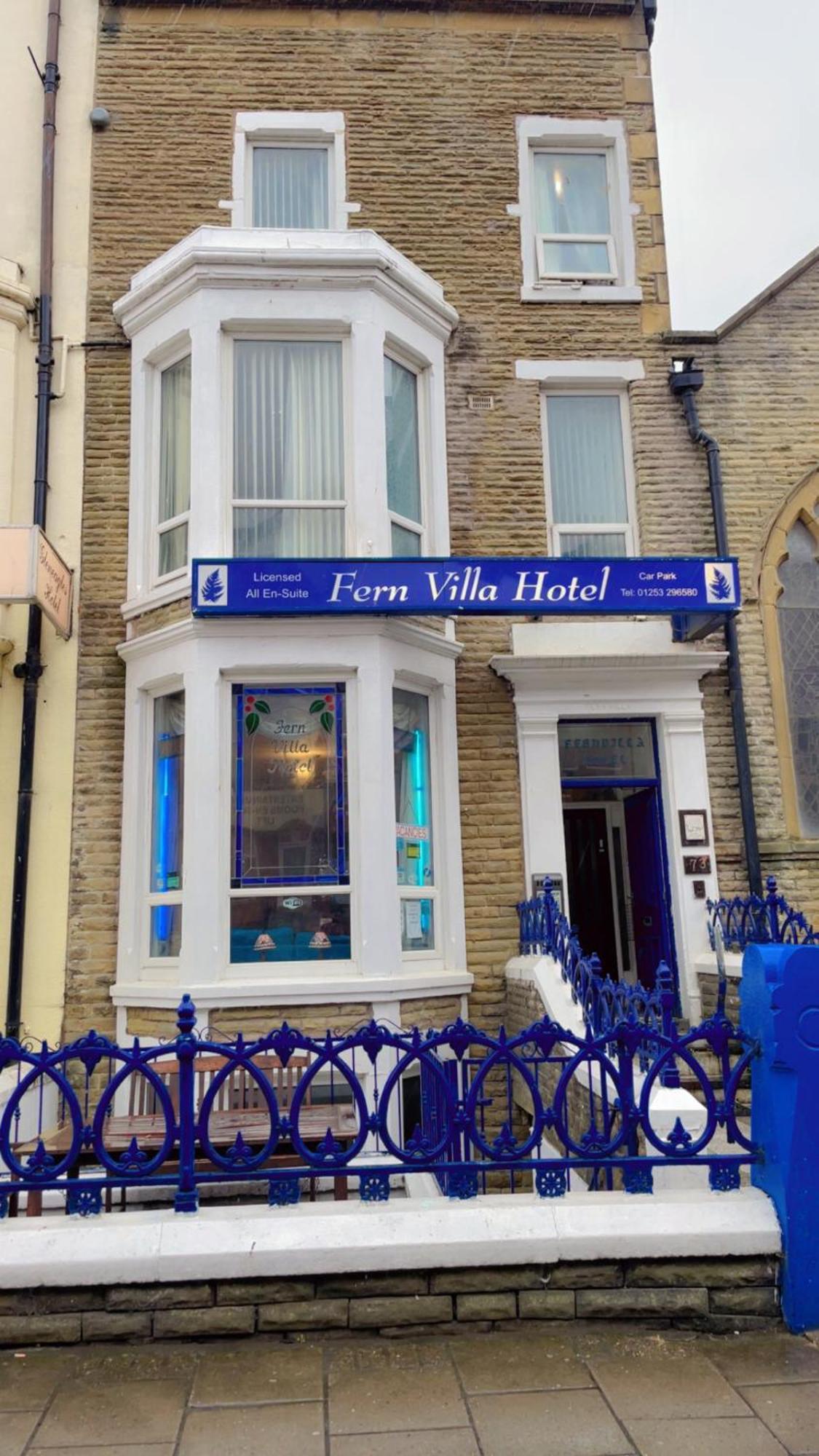 Fern Villa Hotel - Albert Road بلاكبول المظهر الخارجي الصورة